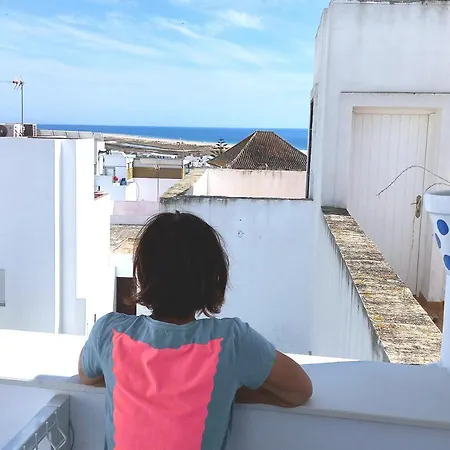 Casa Malakita With Private Seaview Roof Terrace Appartement Conil De La Frontera Buitenkant foto