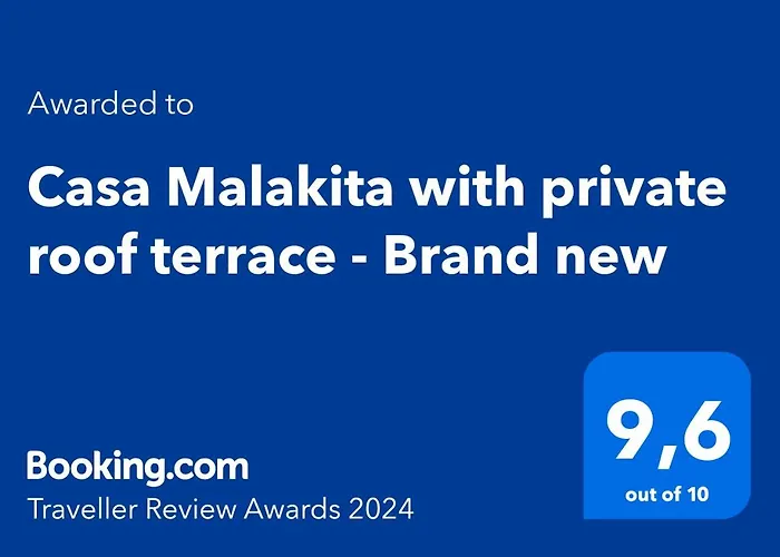 Casa Malakita With Private Seaview Roof Terrace